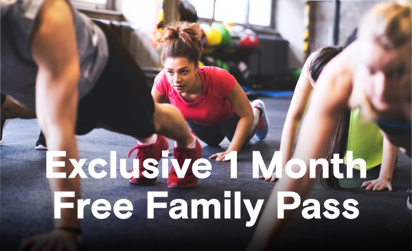 Exclusive one month family pass